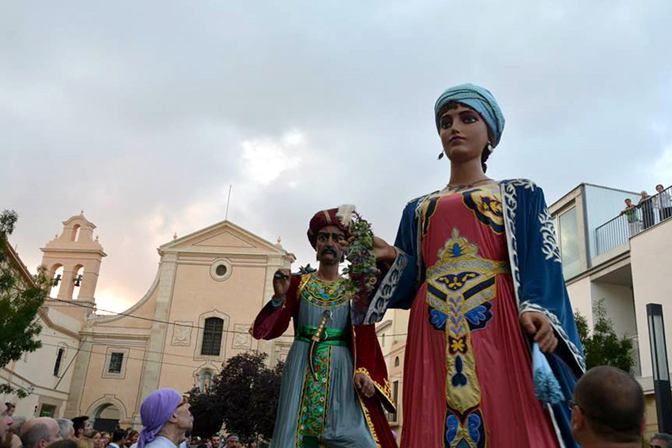 Gegants. Festa Major Vilanova i la Geltrú 2014