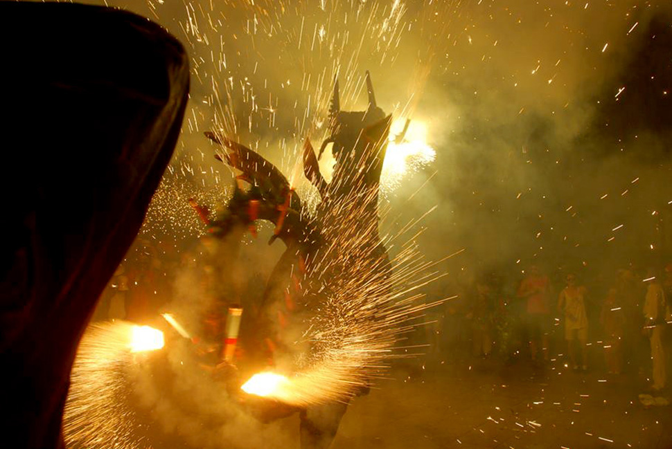 Correfoc. Festa Major Vilanova i la Geltrú 2014