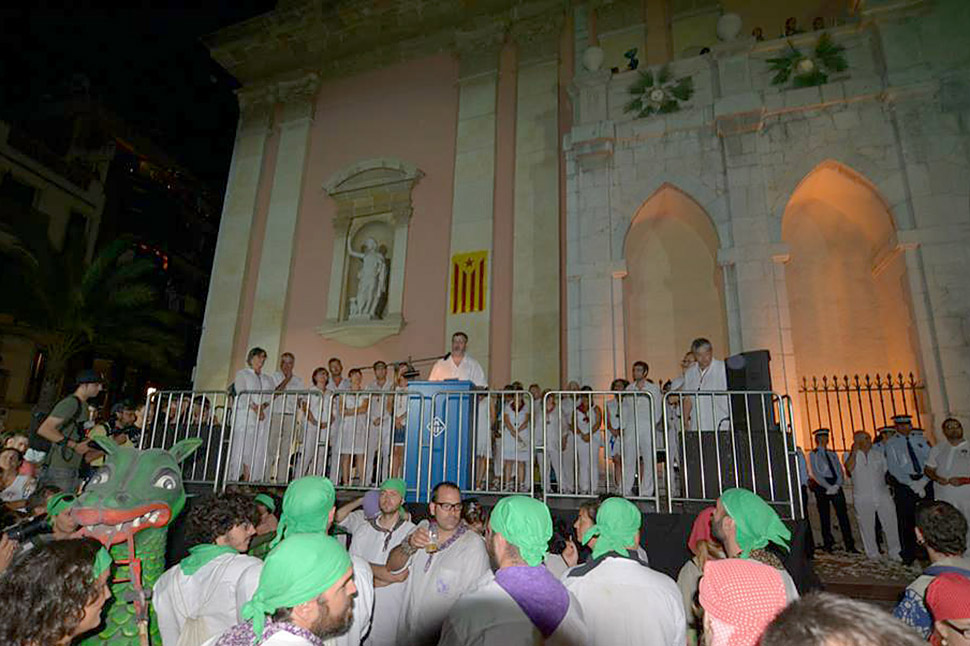 Vot del Poble. Festa Major Vilanova i la Geltrú 2014