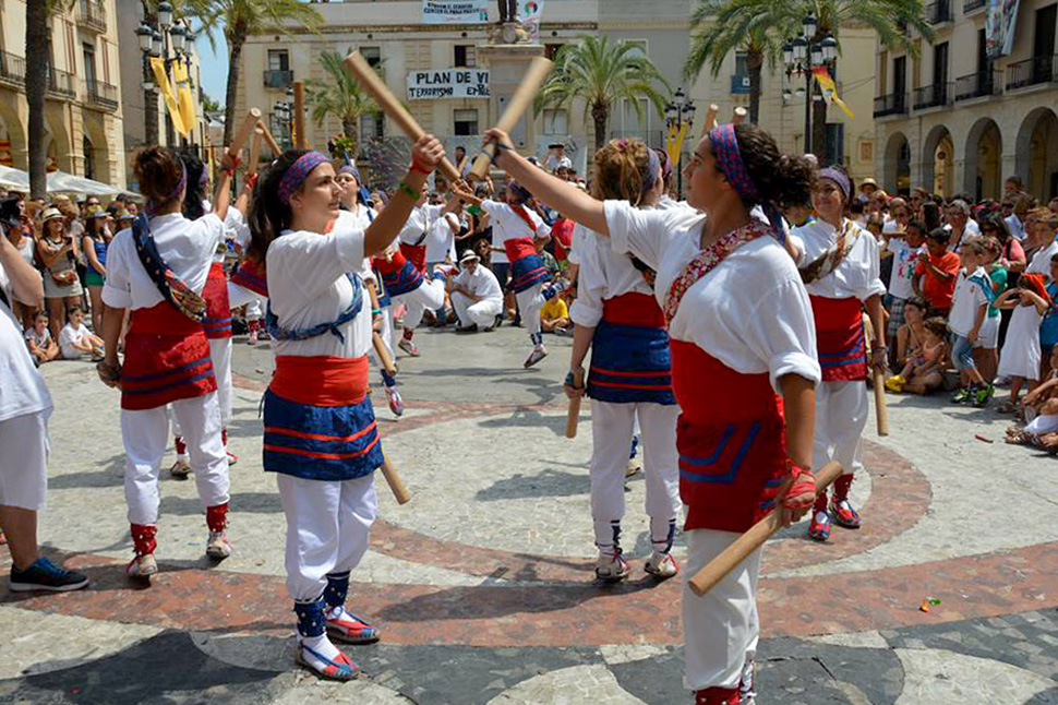 Bastons. Festa Major Vilanova i la Geltrú 2014