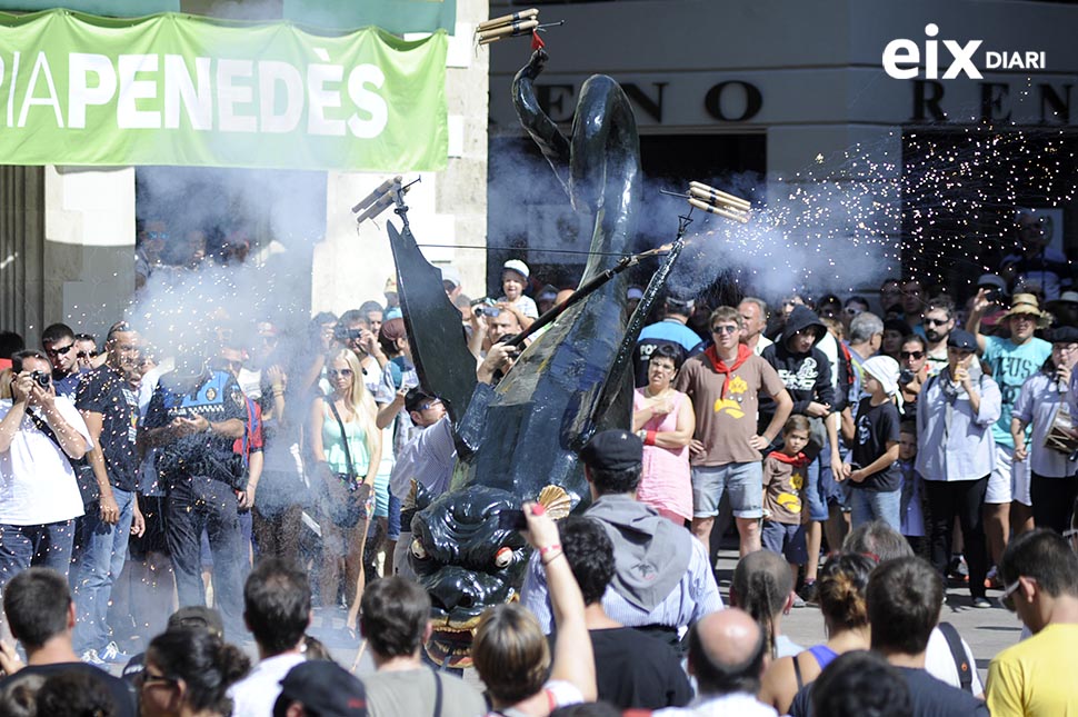 Drac. Festa Major Vilafranca del Penedès 2014