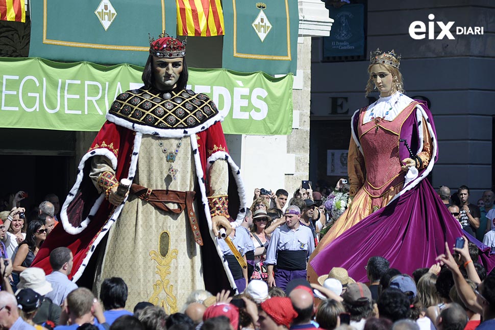 Gegants. Festa Major Vilafranca del Penedès 2014