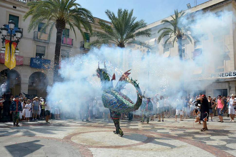 Drac de la Geltrú. Festa Major Vilanova i la Geltrú 2014