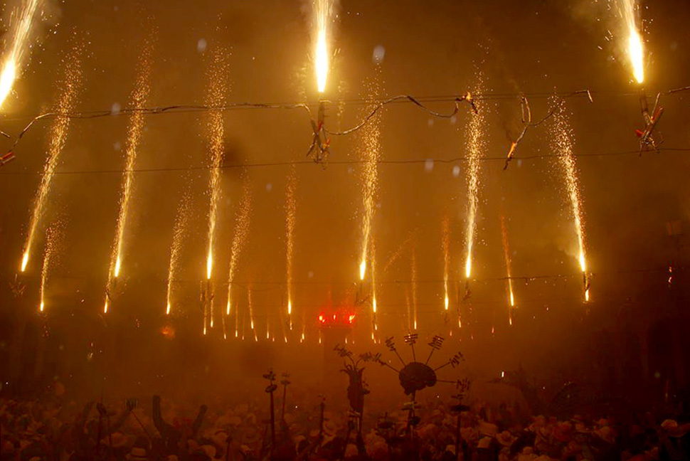 Sostre de Foc. Festa Major Vilanova i la Geltrú 2014