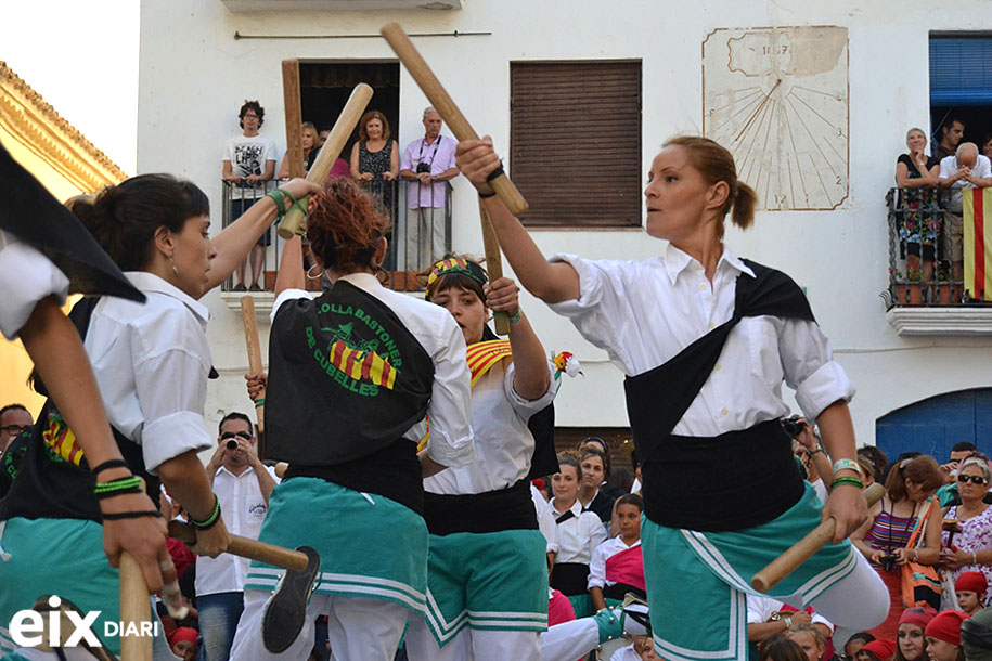 Bastons. Festa Major Cubelles 2014