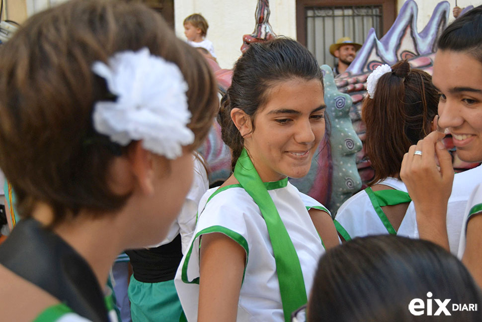 Ball de cintes. Festa Major Cubelles 2014