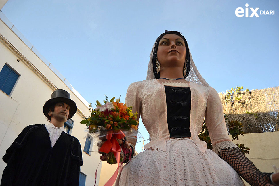 Gegants. Festa Major Cubelles 2014