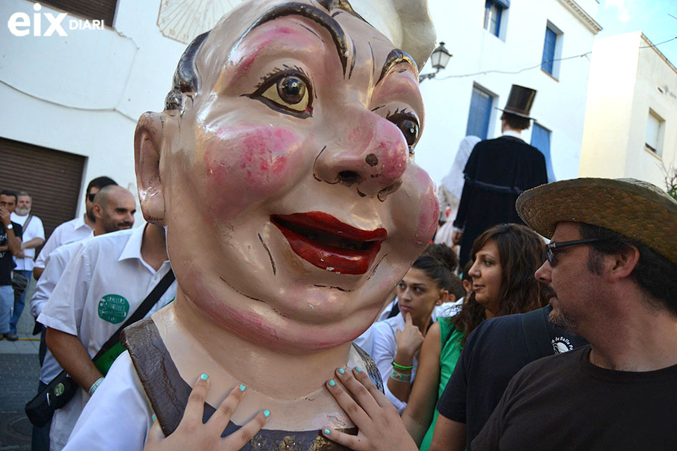 Capgrossos. Festa Major Cubelles 2014