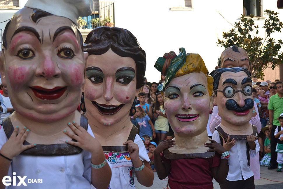 Capgrossos. Festa Major Cubelles 2014