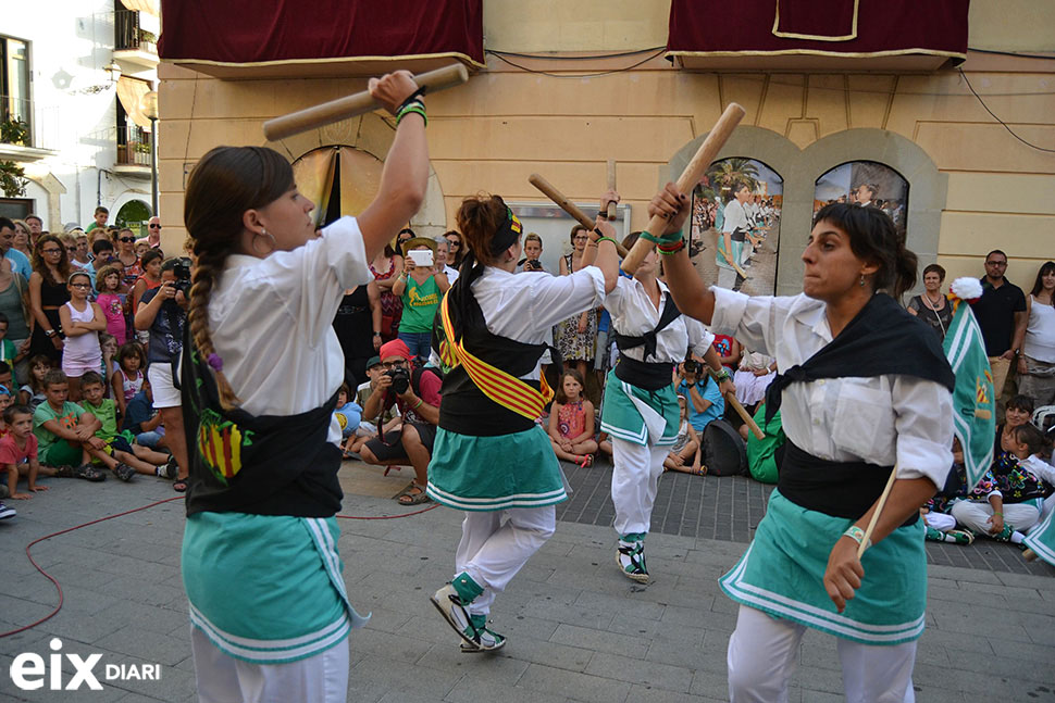 Bastons. Festa Major Cubelles 2014