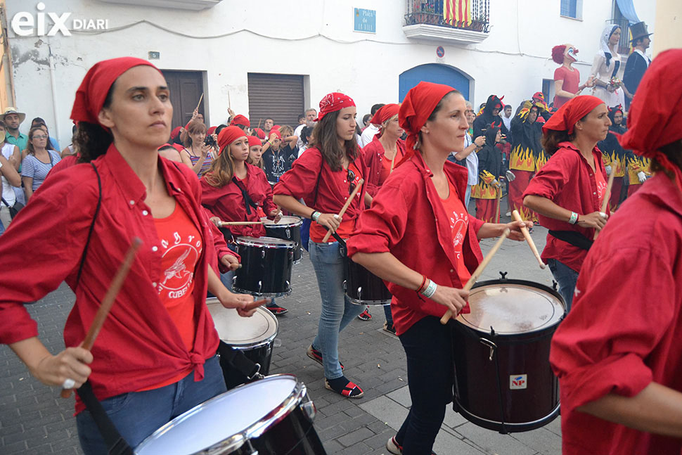 Timbalers. Festa Major Cubelles 2014