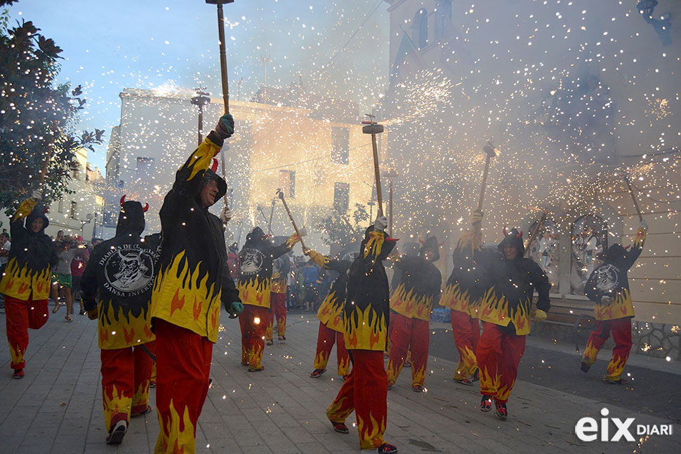 Diables. Festa Major Cubelles 2014