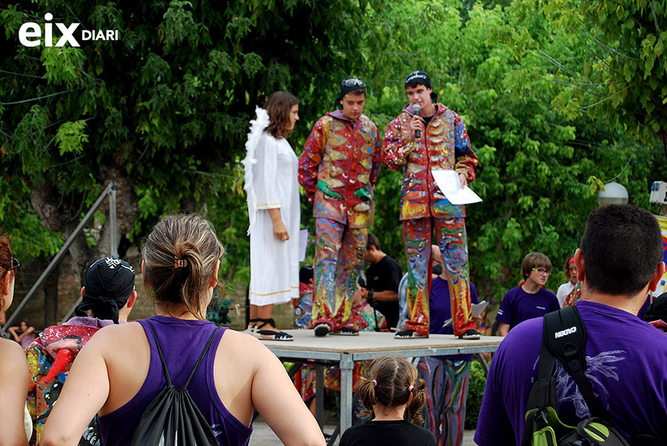 Versots dels diables. Festa Major de Canyelles 2014