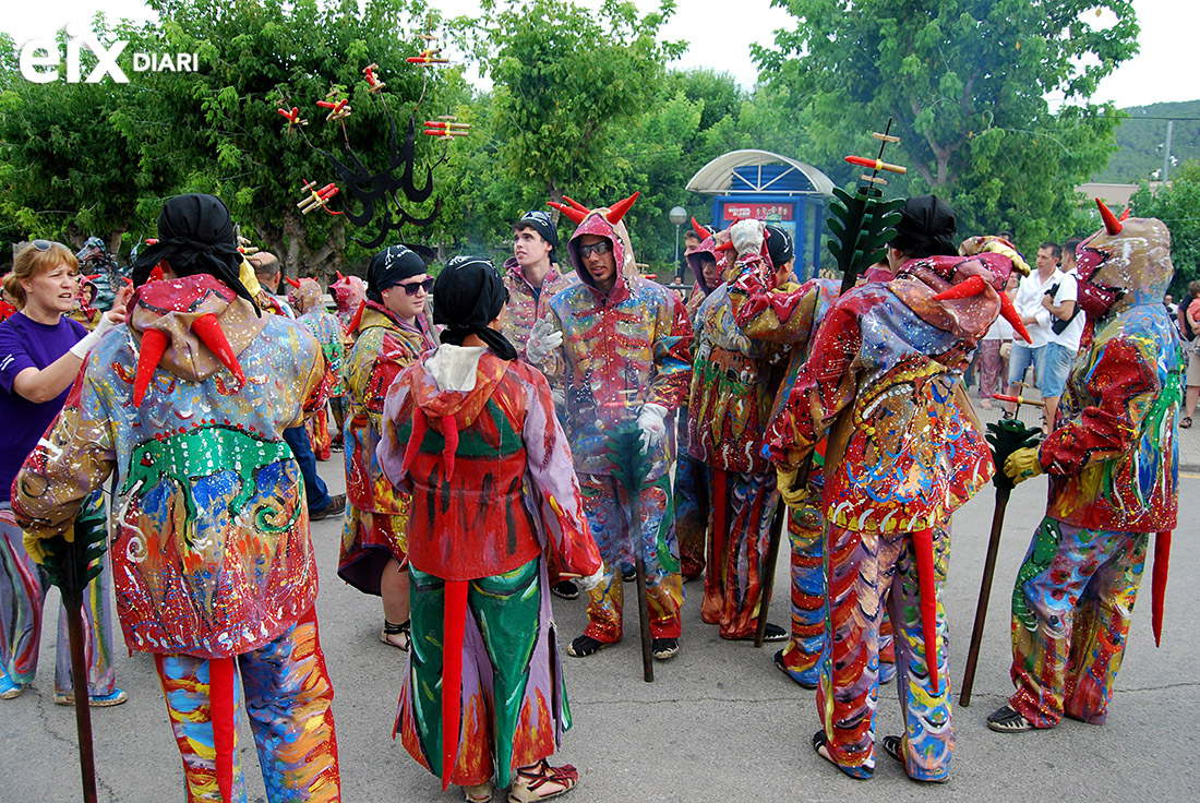 Diables Festa Major de Canyelles 2014. Festa Major de Canyelles 2014