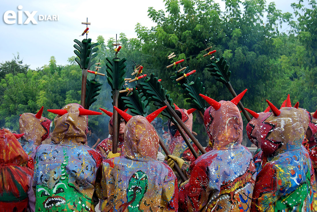 Diables Festa Major de Canyelles 2014. Festa Major de Canyelles 2014