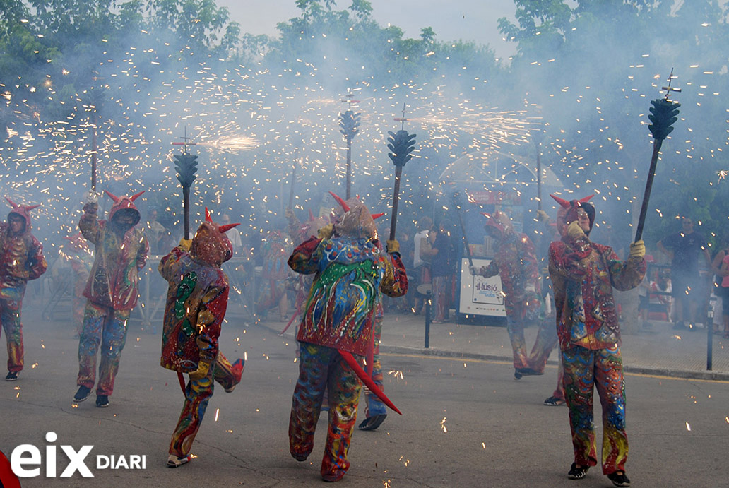 Diables Festa Major de Canyelles 2014. Festa Major de Canyelles 2014