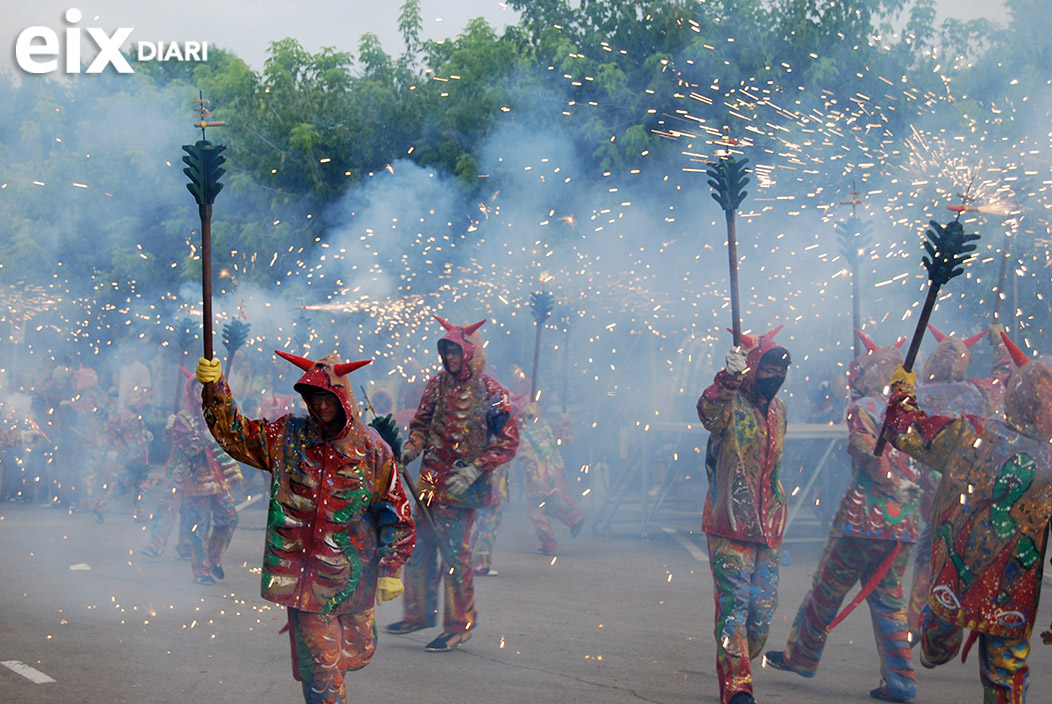 Diables Festa Major de Canyelles 2014. Festa Major de Canyelles 2014