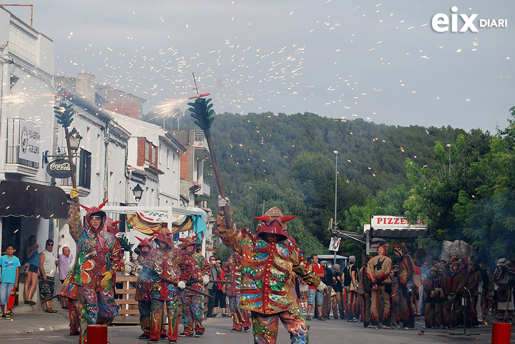 Diables Festa Major de Canyelles 2014. Festa Major de Canyelles 2014