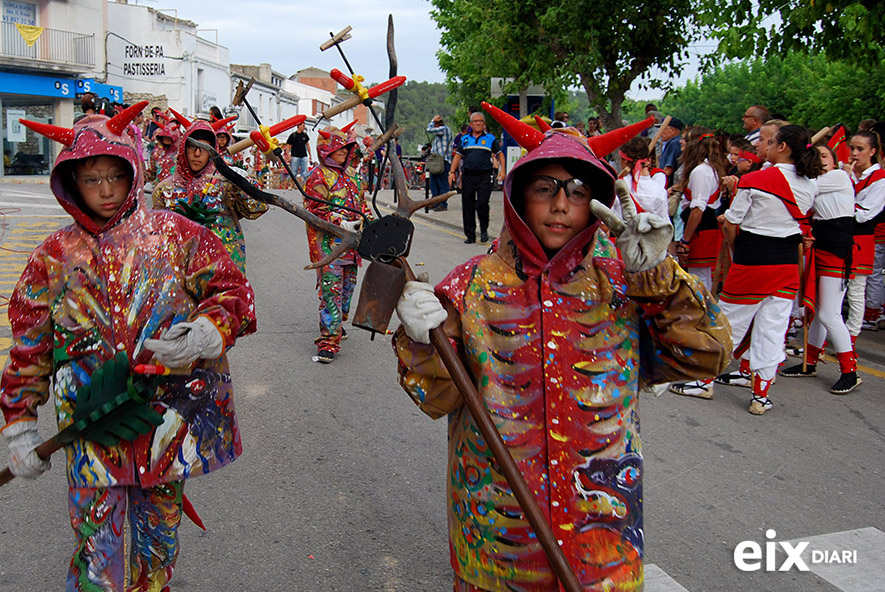 Diables Festa Major de Canyelles 2014. Festa Major de Canyelles 2014