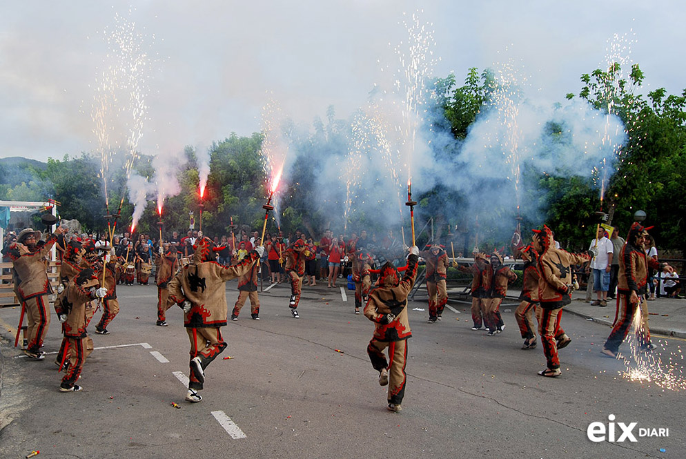 Diables Festa Major de Canyelles 2014. Festa Major de Canyelles 2014