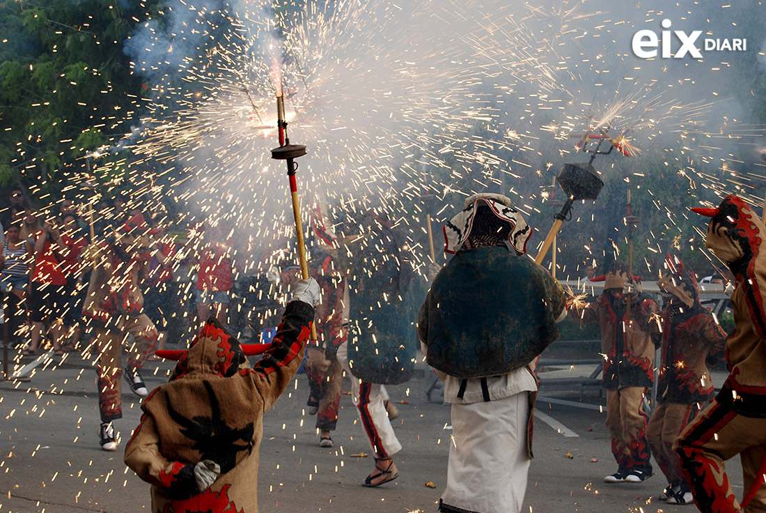 Diables Festa Major de Canyelles 2014. Festa Major de Canyelles 2014