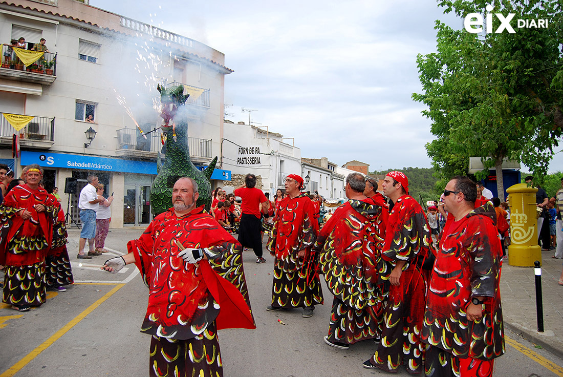 Drac Festa Major de Canyelles 2014. Festa Major de Canyelles 2014