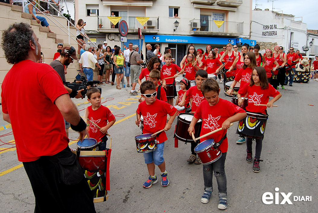 Timbalers del Drac, Festa Major de Canyelles 2014. Festa Major de Canyelles 2014