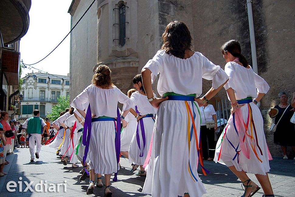 Ball de cintes. Festa Major El Vendrell 2014