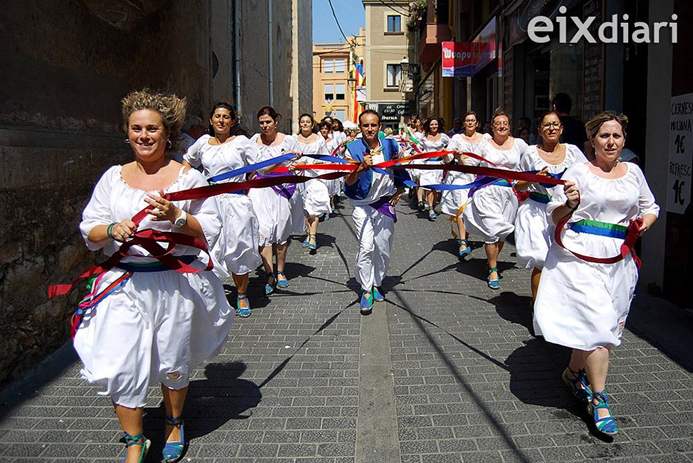 Ball de cintes. Festa Major El Vendrell 2014