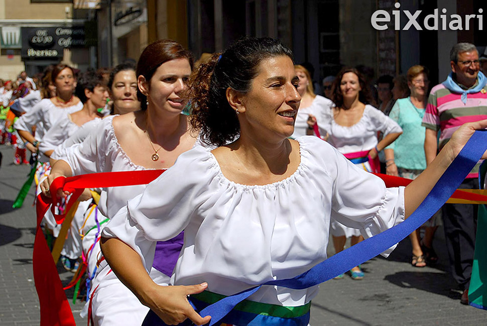 Ball de cintes. Festa Major El Vendrell 2014