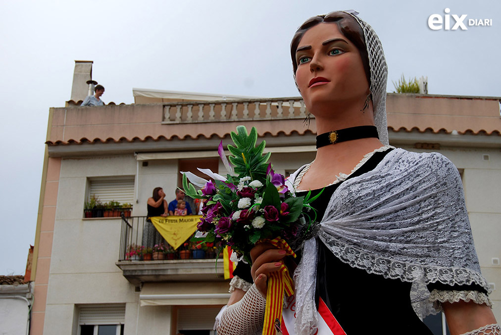 Gegants, Festa Major de Canyelles 2014. Festa Major de Canyelles 2014