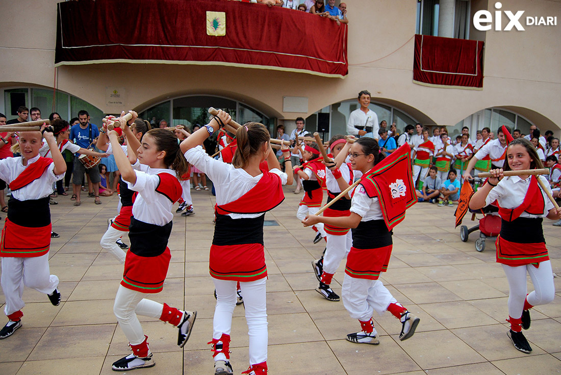 Bastons, Festa Major de Canyelles 2014. Festa Major de Canyelles 2014