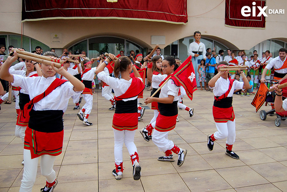 Bastons, Festa Major de Canyelles 2014. Festa Major de Canyelles 2014