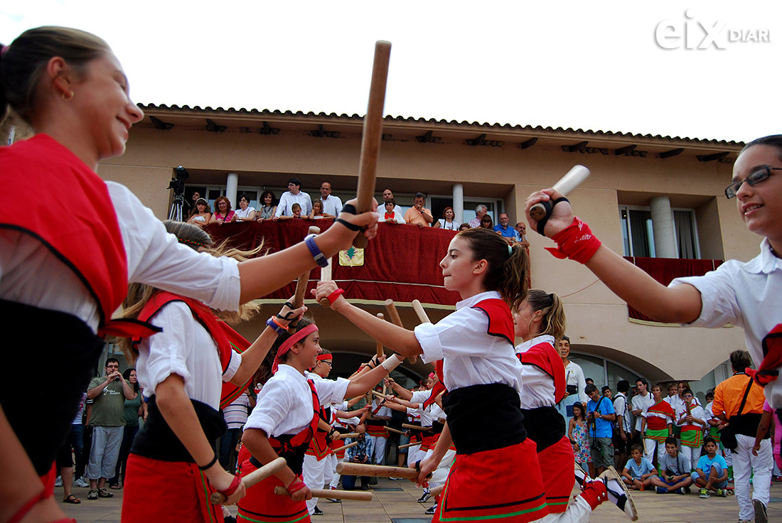 Bastons, Festa Major de Canyelles 2014. Festa Major de Canyelles 2014