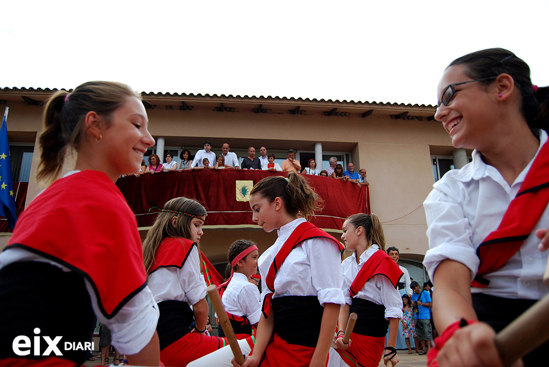 Bastons, Festa Major de Canyelles 2014. Festa Major de Canyelles 2014