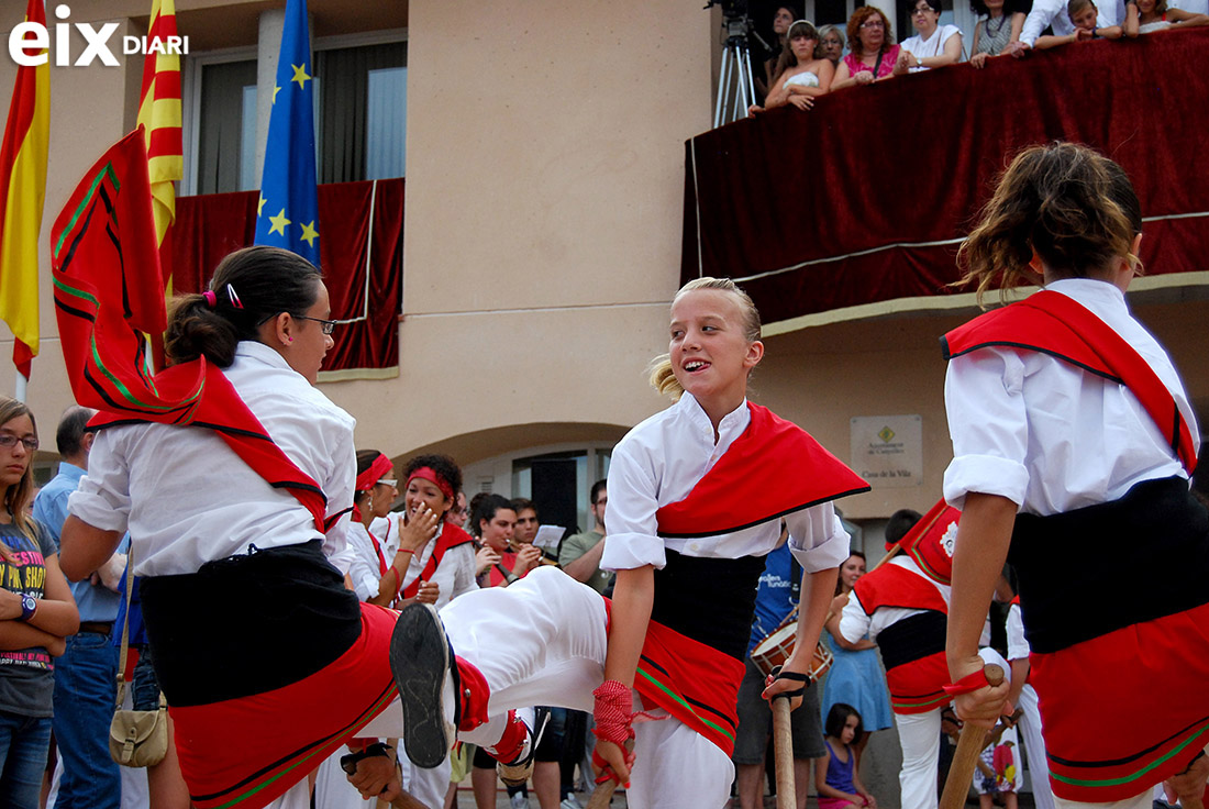 Bastons, Festa Major de Canyelles 2014. Festa Major de Canyelles 2014