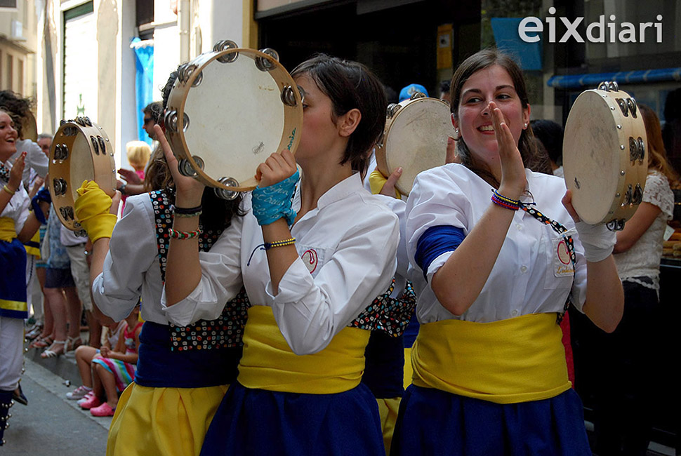 Panderos. Festa Major El Vendrell 2014