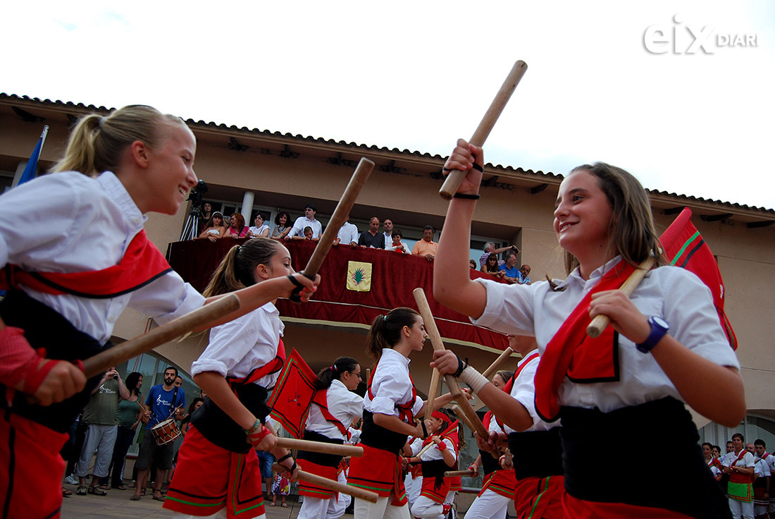 Bastons, Festa Major de Canyelles 2014. Festa Major de Canyelles 2014