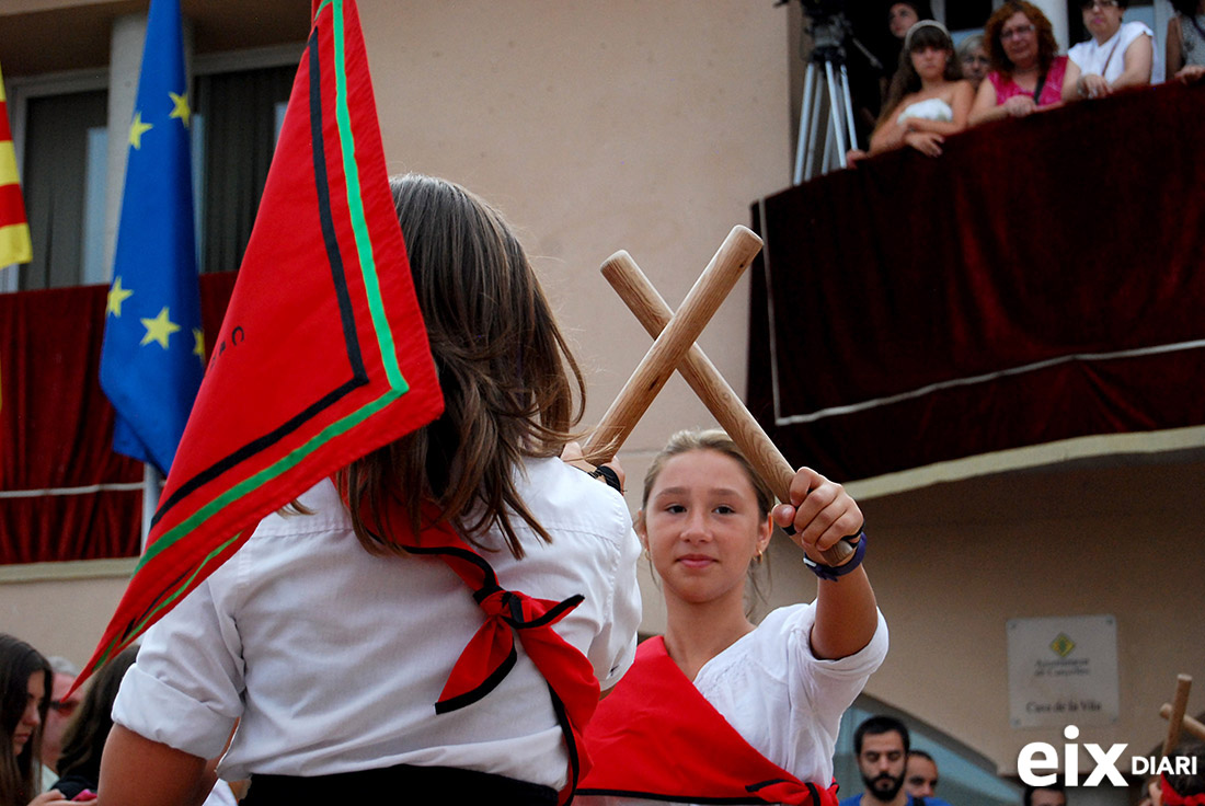 Bastons, Festa Major de Canyelles 2014. Festa Major de Canyelles 2014