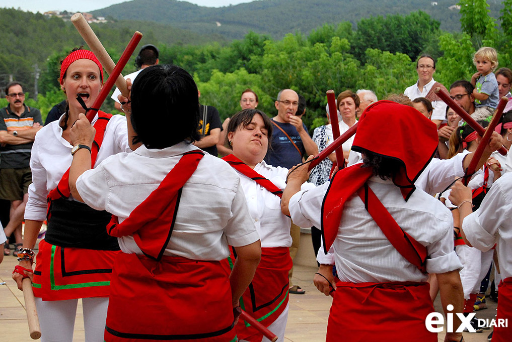 Bastons, Festa Major de Canyelles 2014. Festa Major de Canyelles 2014