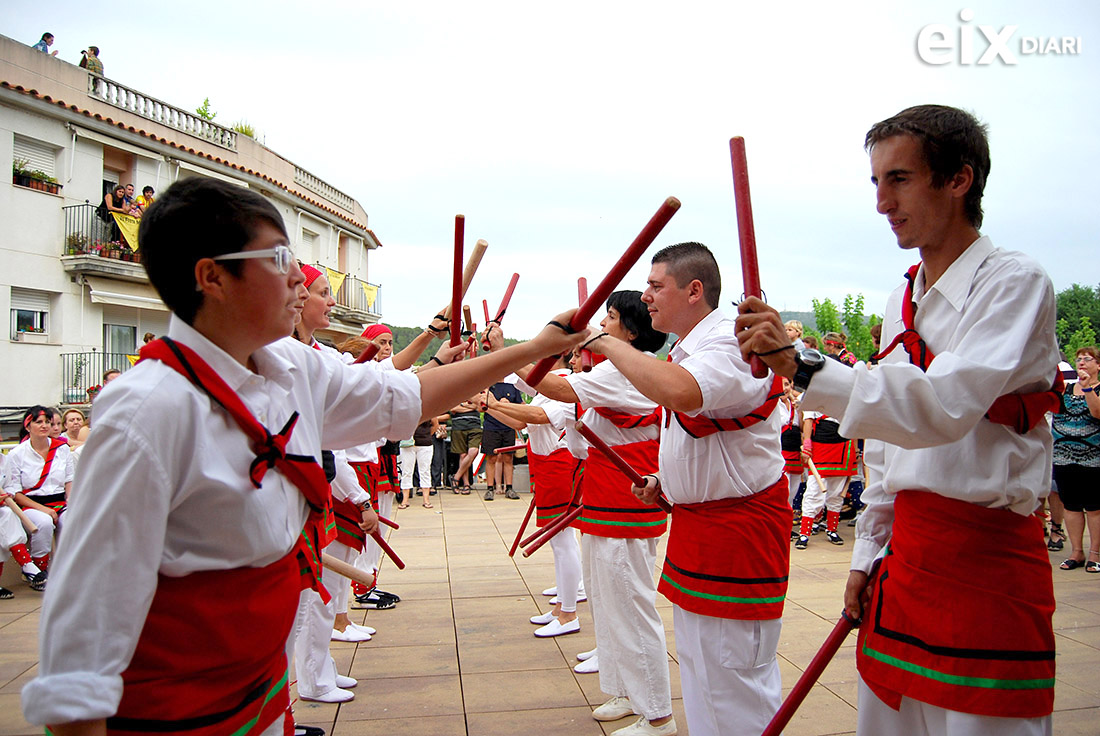 Bastons, Festa Major de Canyelles 2014. Festa Major de Canyelles 2014