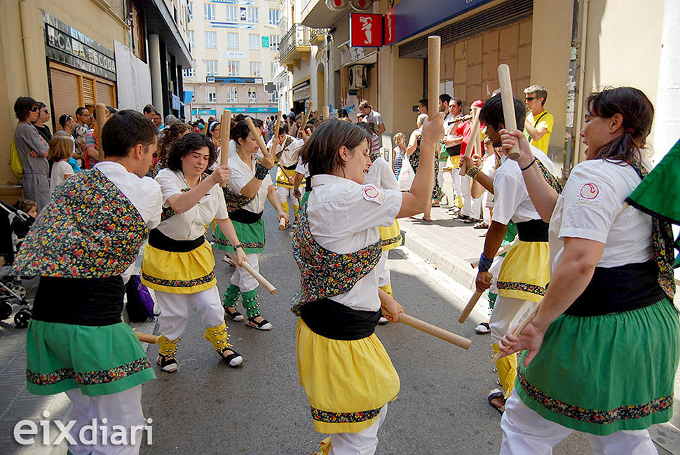 Bastons. Festa Major El Vendrell 2014