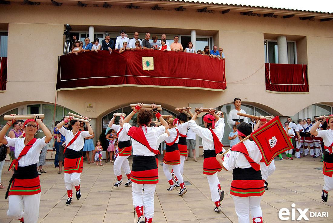 Bastons, Festa Major de Canyelles 2014. Festa Major de Canyelles 2014