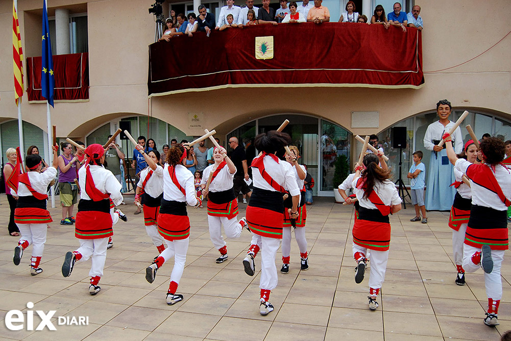 Bastons, Festa Major de Canyelles 2014. Festa Major de Canyelles 2014