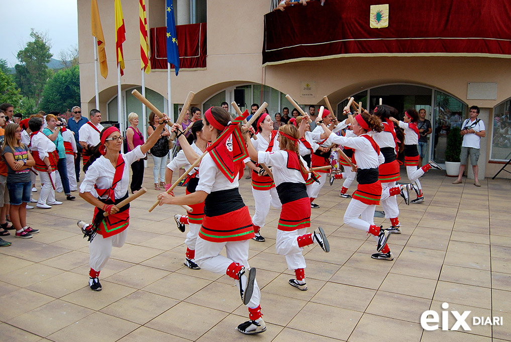 Bastons, Festa Major de Canyelles 2014. Festa Major de Canyelles 2014