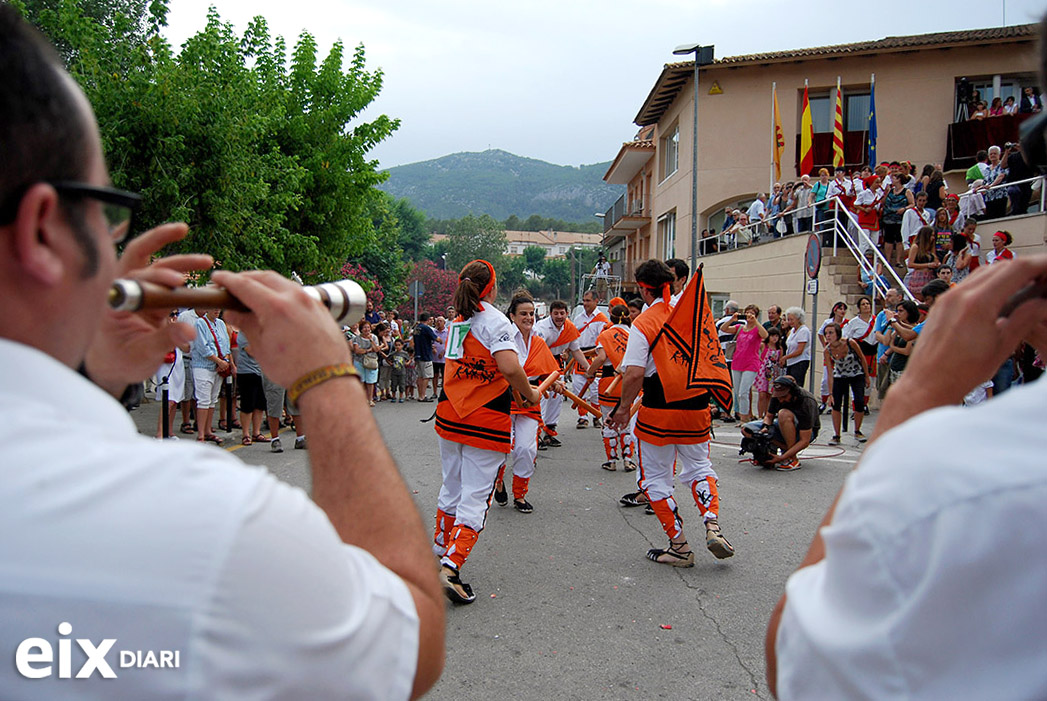 Bastons, Festa Major de Canyelles 2014. Festa Major de Canyelles 2014