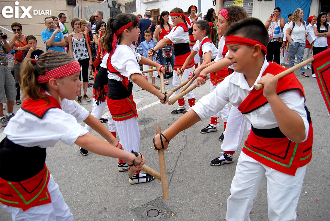 Bastons, Festa Major de Canyelles 2014. Festa Major de Canyelles 2014