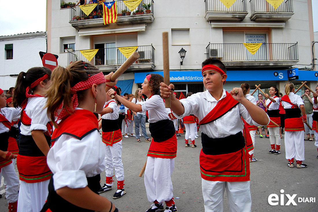 Bastons, Festa Major de Canyelles 2014. Festa Major de Canyelles 2014