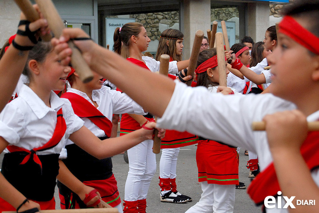 Bastons, Festa Major de Canyelles 2014. Festa Major de Canyelles 2014