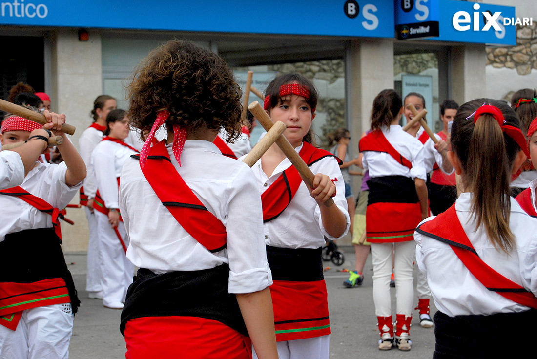 Bastons, Festa Major de Canyelles 2014. Festa Major de Canyelles 2014